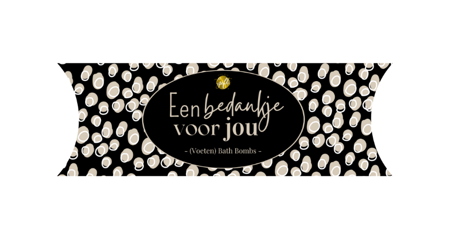 Gondeldoosje bruisballetjes 'Een bedankje'