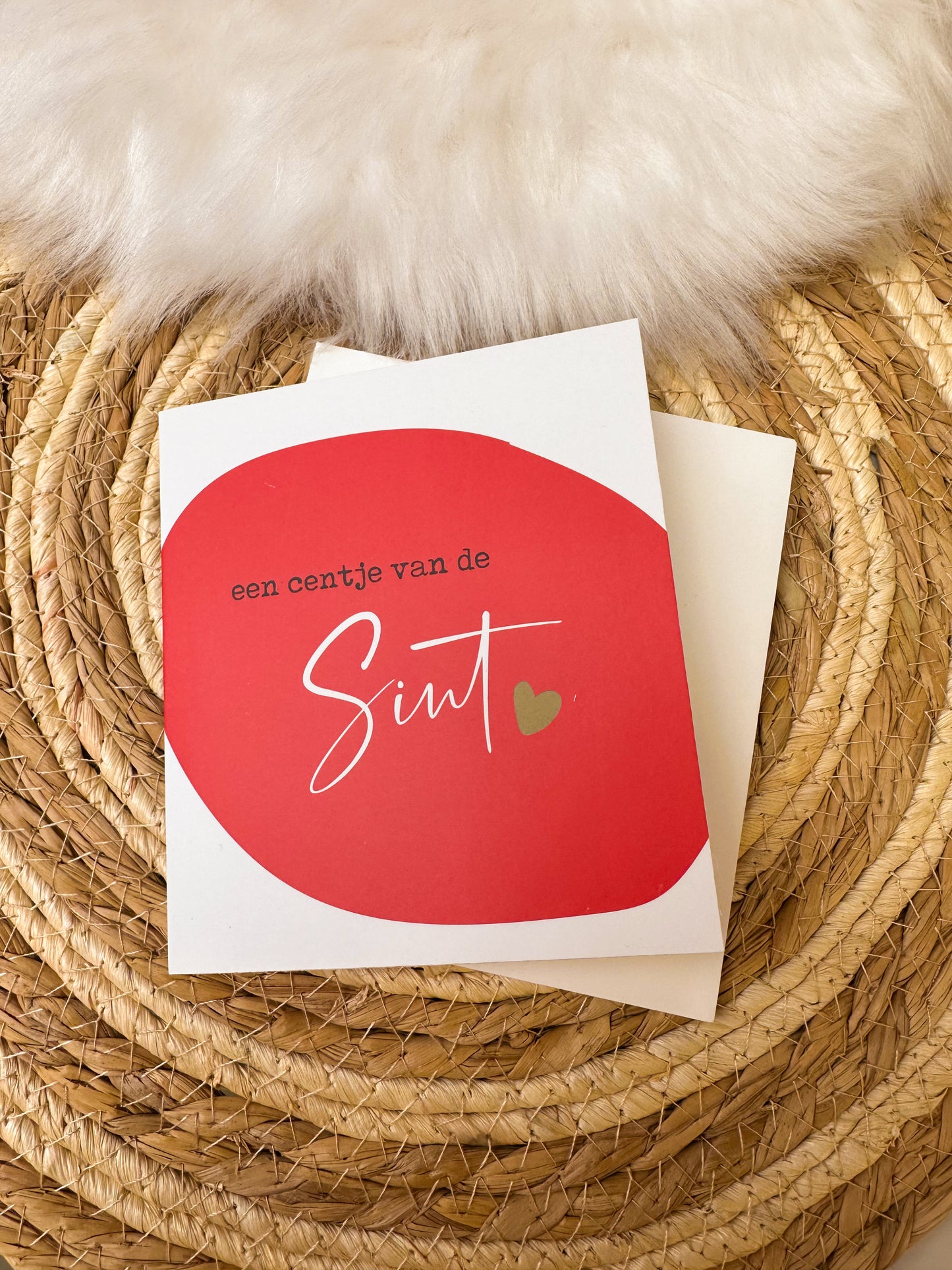 Geldkaart 'Een centje van de Sint'