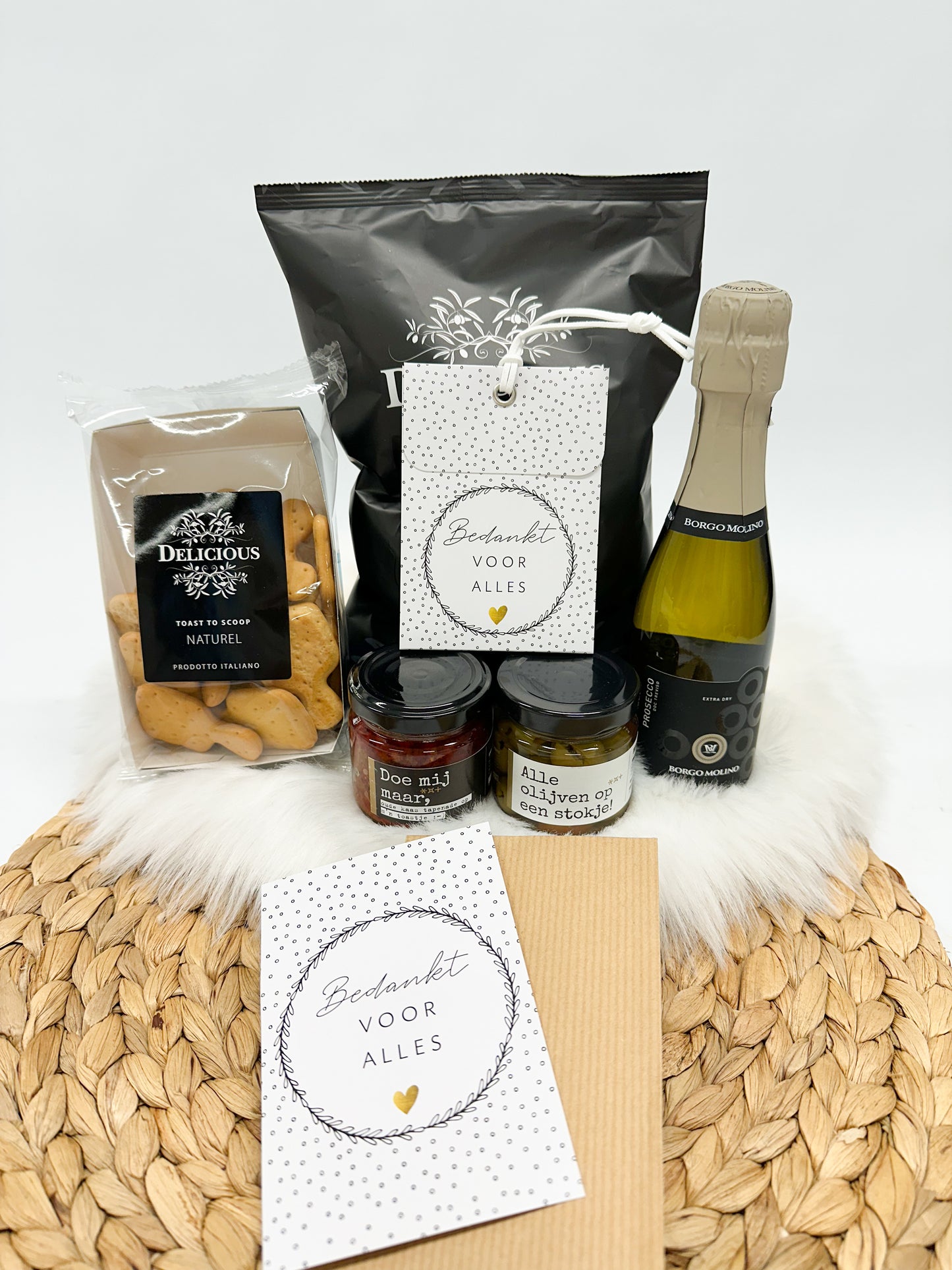 Aperitiefpakket met geurkaartje