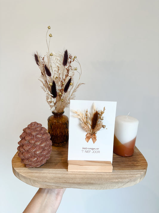 Decoratieplankje oilsjters kortjen