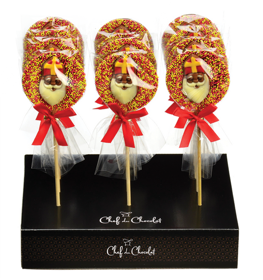 Chocolade sintlolly