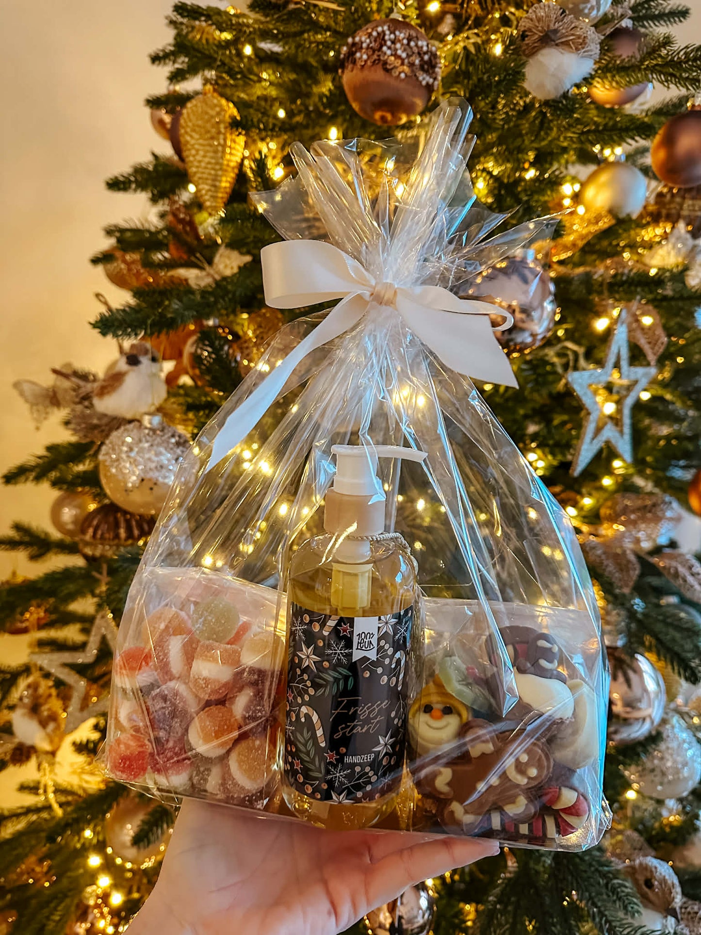 Pakketje zeep en zoet 'frisse start'