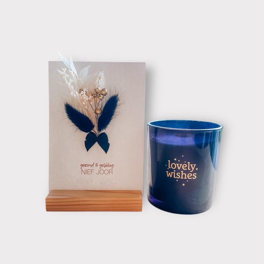 Geurkaars + oilsjters kortjen