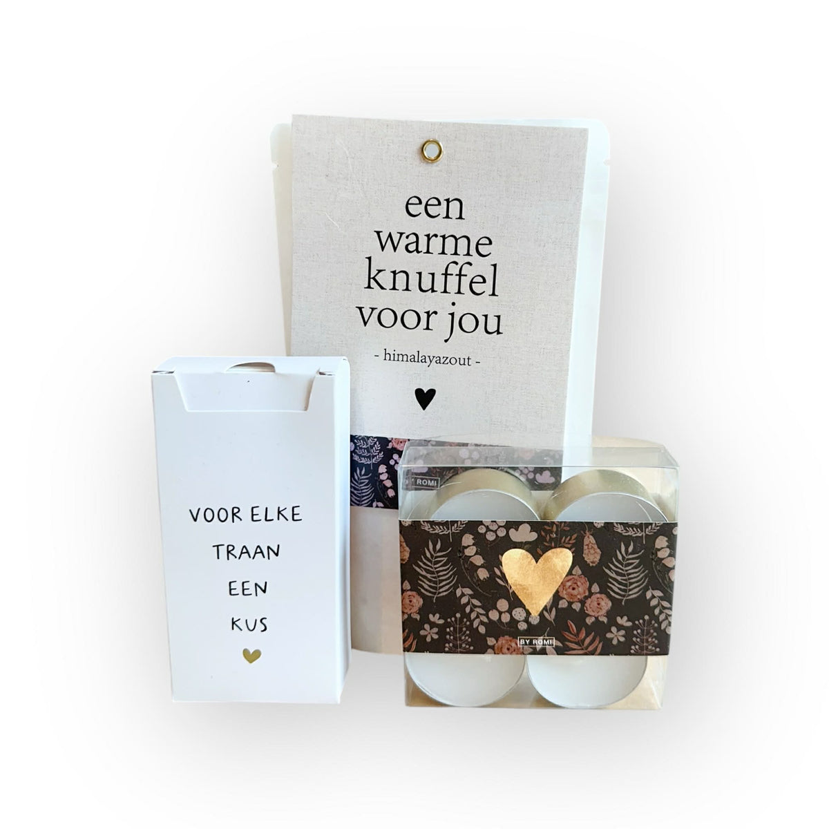Pakket: Warme knuffel & troost